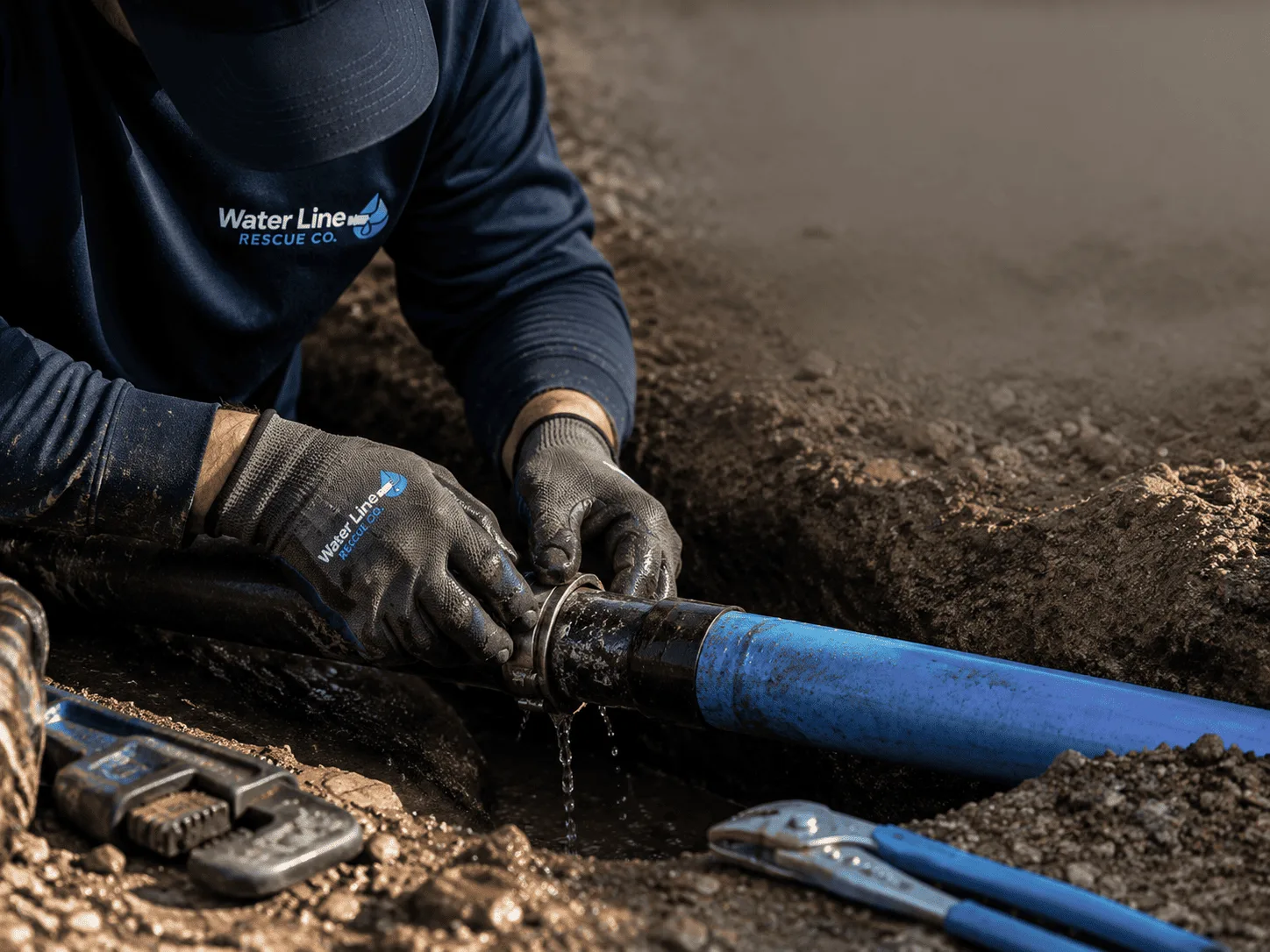 Why choose Water Line Repair in Sentinel, OK
